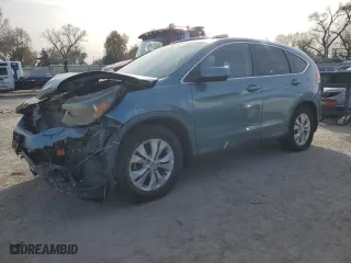 2014 Honda CR-V EX with VIN 2HKRM3H57EH502849, listed as a Copart auction lot 82235284 with 121,726 mi miles and Salvage Title. Bid and sale history available at carsss.com. Image 1.