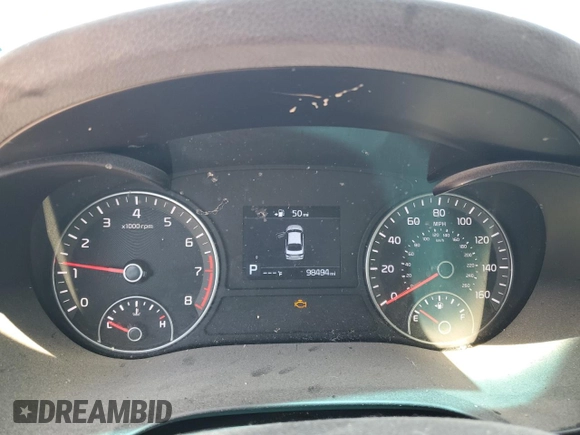2020 Kia Optima LX with VIN 5XXGT4L34LG435674, listed as a Copart auction lot 56053795 with 98,494 mi miles and Salvage title. Bid and sale history available at DreamBid. Image 9.