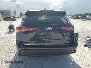 2023 Toyota Highlander L with VIN 5TDKDRAH1PS031870, listed as a Copart auction lot 62991235 with 27,099 mi miles and Non repairable. Bid and sale history available at DreamBid. Image 6.