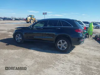 2022 Mercedes-Benz GLC with VIN W1N0G8DBXNV360675, listed as a IAAI auction lot 41652144 with 37,235 mi miles. Bid and sale history available at carsss.com. Image 14.