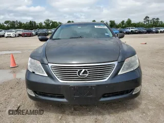 2009 Lexus LS 460 with VIN JTHBL46F695084665, listed as a Copart auction lot 53698205 with 59,679 mi miles and Clean Title. Bid and sale history available at carsss.com. Image 5.