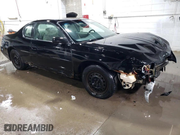 2003 Chevrolet Monte Carlo LS with VIN 2G1WW12EX39239856, listed as a Copart auction lot 88071655 with 169,472 mi miles and Salvage Title. Bid and sale history available at carsss.com. Image 4.