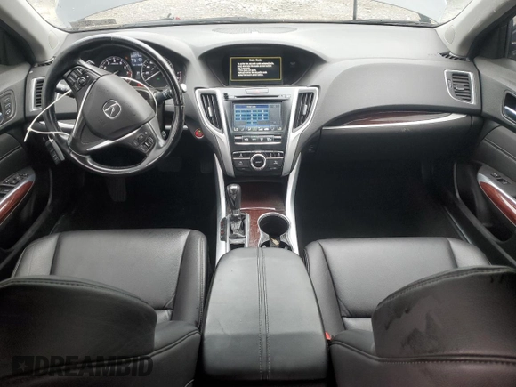 2017 Acura TLX with VIN 19UUB1F36HA004645, listed as a Copart auction lot 64673795 with 138,683 mi miles and Salvage title. Bid and sale history available at DreamBid. Image 8.