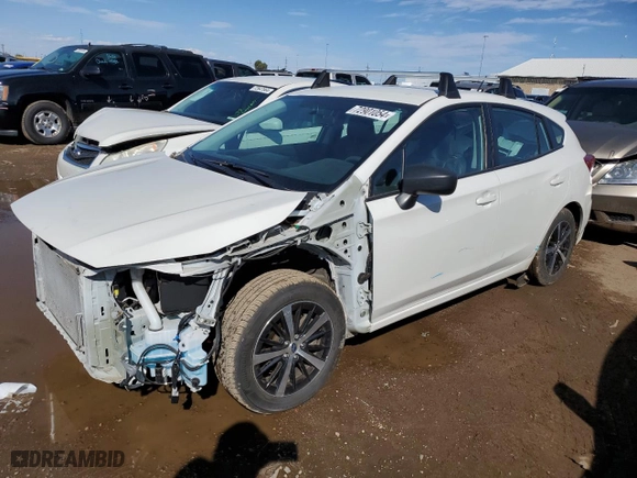 2022 Subaru Impreza with VIN 4S3GTAA6XN1724620, listed as a Copart auction lot 72901054 with 16,226 mi miles and Salvage Title. Bid and sale history available at carsss.com. Image 1.