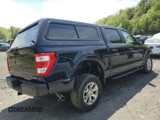 2023 Ford F-150 with VIN 1FTFW1P83PKE89261, listed as a Copart auction lot 56625325 with 9,079 mi miles and Salvage title. Bid and sale history available at DreamBid. Image 3.