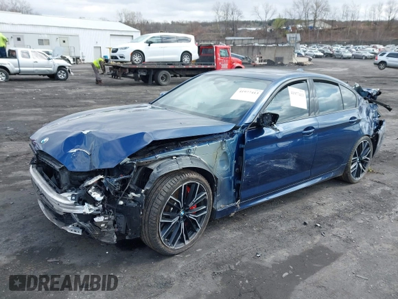 2022 BMW 5 Series M550i xDrive with VIN WBA13BK08NCJ54124, listed as a IAAI auction lot 41977413 with Not provided miles and . Bid and sale history available at DreamBid. Image 2.