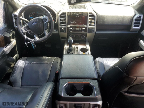 2015 Ford F-150 XLT w/HD Payload Pkg with VIN 1FTFW1EFXFFA96804, listed as a Copart auction lot 52321785 with 76,325 mi miles and Salvage Title. Bid and sale history available at carsss.com. Image 8.