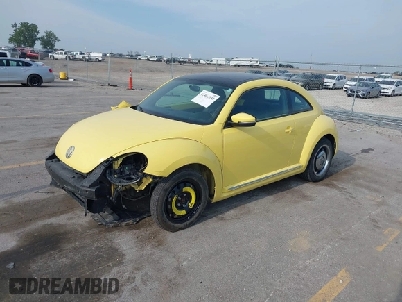 2013 Volkswagen Beetle with VIN 3VWHX7AT0DM603661, listed as a IAAI auction lot 42464030 with 95,159 mi miles and . Bid and sale history available at DreamBid. Image 2.