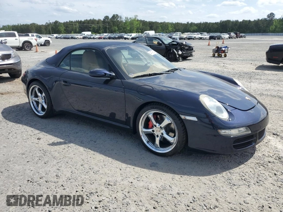 2006 Porsche 911 Carrera S with VIN WP0CB29976S766471, listed as a Copart auction lot 54179625 with 81,061 mi miles and Clean Title. Bid and sale history available at carsss.com. Image 4.