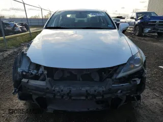 2011 Lexus IS 350 with VIN JTHBE5C24B5028165, listed as a Copart auction lot 85697574 with 76,306 mi miles and Salvage Title. Bid and sale history available at carsss.com. Image 5.