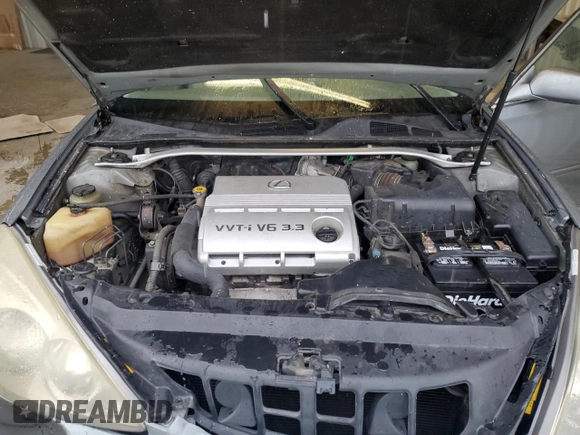 2004 Lexus ES 350 with VIN JTHBA30G745007278, listed as a Copart auction lot 52896765 with 209,119 mi miles and Salvage Title. Bid and sale history available at DreamBid. Image 11.