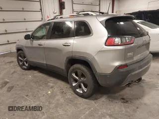 2019 Jeep Cherokee Limited with VIN 1C4PJMDN1KD179217, listed as a IAAI auction lot 41544631 with 90,045 mi miles. Bid and sale history available at carsss.com. Image 3.
