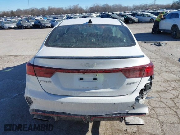 2023 Kia Forte GT with VIN 3KPF44AC6PE680552, listed as a IAAI auction lot 41429512 with 8,817 mi miles and . Bid and sale history available at carsss.com. Image 16.