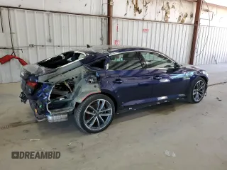 2023 Audi A5 Sportback S line Premium Plus with VIN WAUFACF58PA029856, listed as a Copart auction lot 54947985 with 4,921 mi miles and Salvage Title. Bid and sale history available at carsss.com. Image 3.