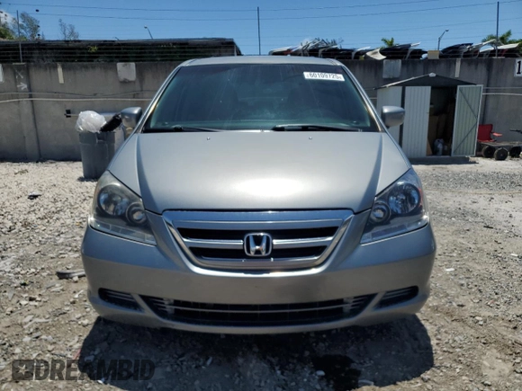 2007 Honda Odyssey EX z VIN 5FNRL38467B027951, wystawiony jako Copart lot #60109725 z przebiegiem 137 718 mil mil oraz Szkoda całkowita • Salvage title. Historia ofert i sprzedaży dostępna na DreamBid. Obrazek 5.