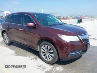 2016 Acura MDX Technology z VIN 5FRYD3H47GB005173, wystawiony jako IAAI lot #42166093 z przebiegiem 131 555 mil mil oraz . Historia ofert i sprzedaży dostępna na DreamBid. Obrazek 1.