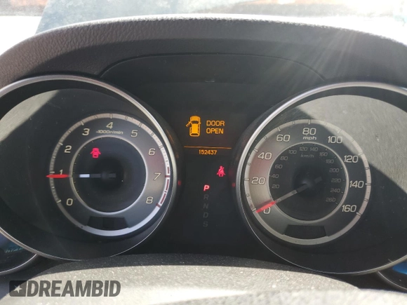 2012 Acura MDX with VIN 2HNYD2H2XCH541172, listed as a Copart auction lot 57385275 with 152,437 mi miles and Salvage title. Bid and sale history available at DreamBid. Image 9.