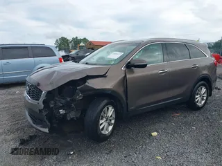 2019 Kia Sorento LX with VIN 5XYPGDA32KG429289, listed as a IAAI auction lot 40030977 with 53,579 mi miles. Bid and sale history available at carsss.com. Image 18.