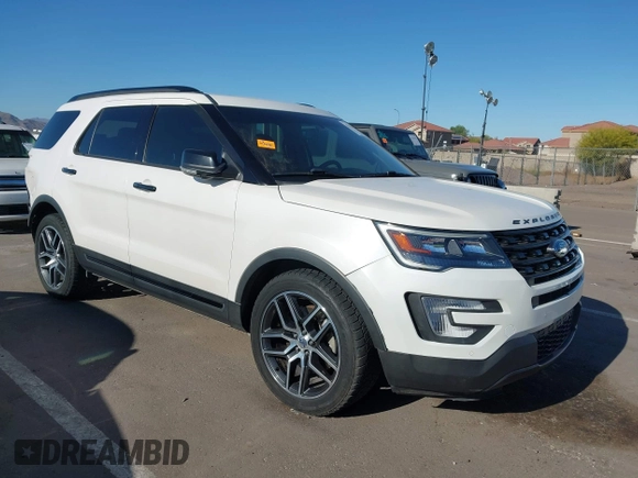 2017 Ford Explorer Sport with VIN 1FM5K8GT0HGA23095, listed as a IAAI auction lot 42129939 with 110,697 mi miles and . Bid and sale history available at carsss.com. Image 1.