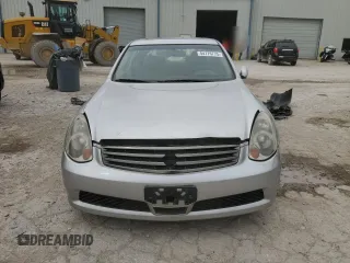 2005 Infiniti G35 with VIN JNKCV51F75M315293, listed as a Copart auction lot 54776775 with Not Provided miles and Clean Title. Bid and sale history available at carsss.com. Image 5.