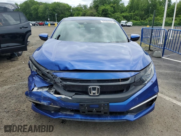 2020 Honda Civic LX z VIN 2HGFC2F65LH522536, wystawiony jako Copart lot #57254255 z przebiegiem 65 014 mil mil oraz Szkoda całkowita • Salvage title. Historia ofert i sprzedaży dostępna na DreamBid. Obrazek 5.