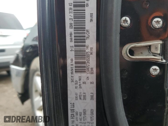 2017 Ram 1500 Big Horn z VIN 1C6RR7GT3HS526975, wystawiony jako Copart lot #51148005 z przebiegiem 141 878 mil mil oraz Szkoda całkowita • Salvage title. Historia ofert i sprzedaży dostępna na DreamBid. Obrazek 12.