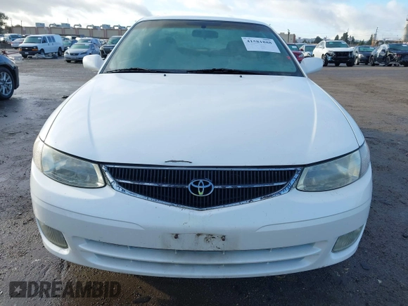 1999 Toyota Solara SE with VIN 2T1CF22P4XC169312, listed as a IAAI auction lot 41581888 with 99,791 mi miles and . Bid and sale history available at carsss.com. Image 12.