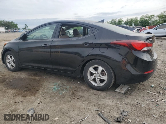 2014 Hyundai Elantra SE z VIN KMHDH4AE9EU107698, wystawiony jako Copart lot #56460845 z przebiegiem 179 338 mil mil oraz Szkoda całkowita • Salvage title. Historia ofert i sprzedaży dostępna na DreamBid. Obrazek 2.