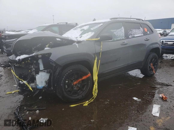 2022 Jeep Cherokee X with VIN 1C4PJMCX1ND533096, listed as a Copart auction lot 52453675 with Not provided miles and Non repairable. Bid and sale history available at DreamBid. Image 1.