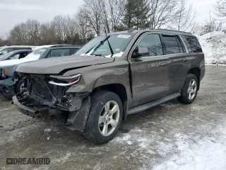 2015 Chevrolet Tahoe LS with VIN 1GNSKAKC2FR643817, listed as a Copart auction lot 44687105 with 0 mi miles and Clean Title. Bid and sale history available at carsss.com. Image 1.