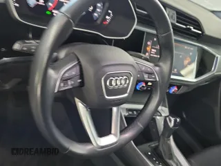 2023 Audi Q3 S line Premium with VIN WA1DECF3XP1106668, listed as a IAAI auction lot 42845143 with 46,005 mi miles and . Bid and sale history available at DreamBid. Image 46.