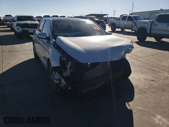 2018 Hyundai Elantra with VIN KMHH35LE3JU042294, listed as a Copart auction lot 81426084 with Not Provided miles and Salvage Title. Bid and sale history available at DreamBid. Image 11.