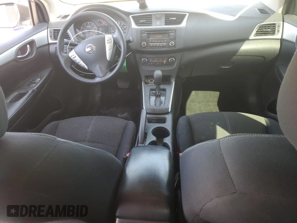 2016 Nissan Sentra SV with VIN 3N1AB7AP8GY218340, listed as a Copart auction lot 46777335 with 154,831 mi miles and Salvage Title. Bid and sale history available at DreamBid. Image 8.