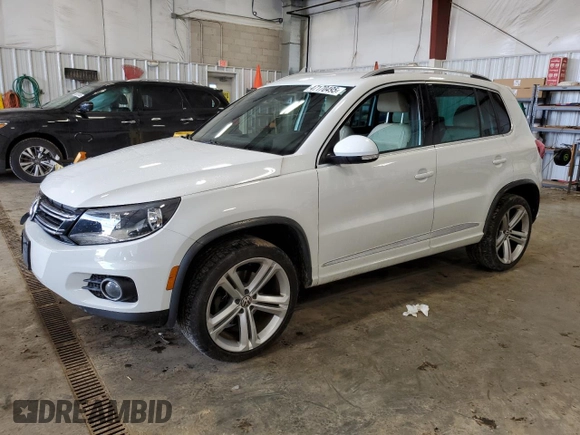 2016 Volkswagen Tiguan S with VIN WVGBV7AX0GW607632, listed as a Copart auction lot 47170495 with 85,628 mi miles and Clean Title. Bid and sale history available at DreamBid. Image 1.