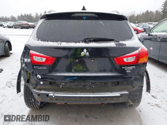 2018 Mitsubishi Outlander SEL with VIN JA4AR4AW9JZ026012, listed as a IAAI auction lot 41163120 with 127,166 mi miles and . Bid and sale history available at DreamBid. Image 6.