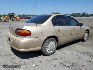 2001 Chevrolet Malibu with VIN 1G1ND52J81M601415, listed as a Copart auction lot 68541484 with 196,984 mi miles and Salvage Title. Bid and sale history available at carsss.com. Image 3.