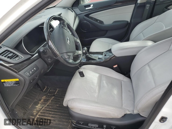 2014 Kia Cadenza Limited with VIN KNALN4D72E5164368, listed as a Copart auction lot 79401354 with 123,869 mi miles and Salvage Title. Bid and sale history available at carsss.com. Image 7.