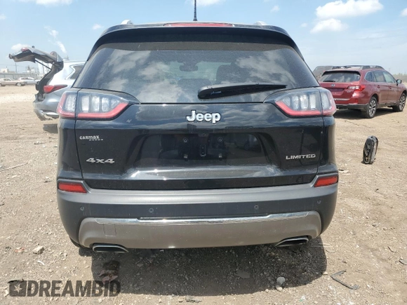 2021 Jeep Cherokee Limited z VIN 1C4PJMDX4MD229726, wystawiony jako Copart lot #56583315 z przebiegiem 46 704 mil mil oraz Szkoda całkowita • Salvage title. Historia ofert i sprzedaży dostępna na DreamBid. Obrazek 6.