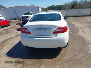 2011 Infiniti M with VIN JN1BY1AP8BM325061, listed as a IAAI auction lot 41765214 with 289,990 mi miles and . Bid and sale history available at DreamBid. Image 16.