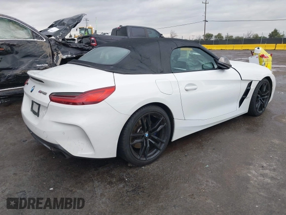2020 BMW Z4 sDriveM40i z VIN WBAHF9C05LWW41161, wystawiony jako IAAI lot #41505170 z przebiegiem 36 133 mil mil oraz . Historia ofert i sprzedaży dostępna na DreamBid. Obrazek 4.