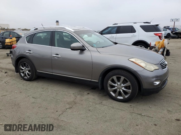 2008 Infiniti EX Journey with VIN JNKAJ09F88M354831, listed as a Copart auction lot 85757174 with 152,376 mi miles and Salvage Title. Bid and sale history available at DreamBid. Image 4.