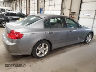 2005 Infiniti G35 with VIN JNKCV51F75M311695, listed as a Copart auction lot 53190435 with 158,464 mi miles and Clean Title. Bid and sale history available at carsss.com. Image 3.