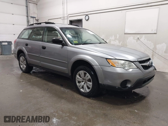 2008 Subaru Outback with VIN 4S4BP60C687358283, listed as a IAAI auction lot 41715550 with 110,195 mi miles and . Bid and sale history available at DreamBid. Image 1.