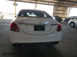 2017 Mercedes-Benz C-Class C 300 with VIN 55SWF4JB9HU193146, listed as a Copart auction lot 46884975 with 97,583 mi miles and Salvage Title. Bid and sale history available at carsss.com. Image 6.