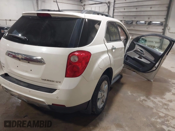 2014 Chevrolet Equinox LTZ with VIN 1GNFLHEKXEZ109795, listed as a IAAI auction lot 41849381 with 168,658 mi miles. Bid and sale history available at carsss.com. Image 4.