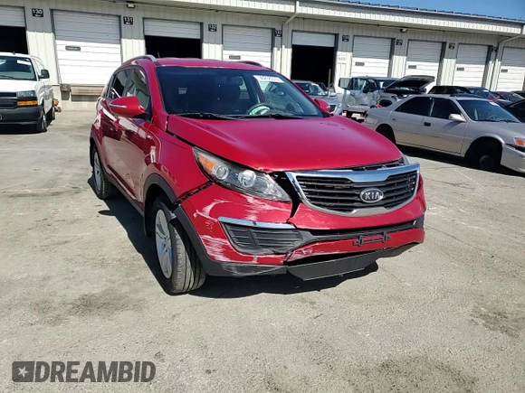 2011 Kia Sportage LX with VIN KNDPBCA27B7115456, listed as a Copart auction lot 50258315 with 142,153 mi miles and Salvage title. Bid and sale history available at DreamBid. Image 11.