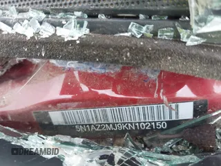 2019 Nissan Murano Platinum z VIN 5N1AZ2MJ9KN102150, wystawiony jako IAAI lot #41663185 z przebiegiem Nie podano mil oraz . Historia ofert i sprzedaży dostępna na DreamBid. Obrazek 9.