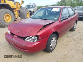 2001 Chevrolet Prizm with VIN 1Y1SK52891Z422344, listed as a IAAI auction lot 42095405 with 57,891 mi miles. Bid and sale history available at carsss.com. Image 2.