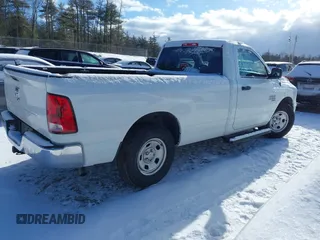 2022 Ram 1500 Tradesman with VIN 3C6JR6DG4NG412663, listed as a IAAI auction lot 41519632 with 16,286 mi miles and . Bid and sale history available at DreamBid. Image 4.