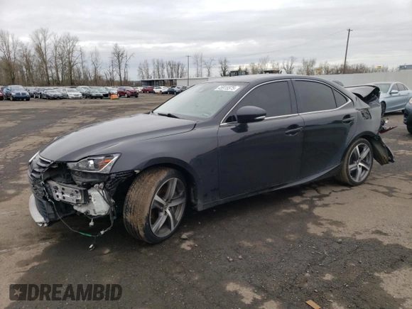 2018 Lexus IS with VIN JTHBA1D2XJ5073905, listed as a Copart auction lot 45915575 with 73,075 mi miles and Salvage Title. Bid and sale history available at carsss.com. Image 1.